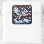 Sticker Carré élémentaire Dragon Air (Sac)