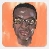 Sticker Carré elijah mcclain (Devant)