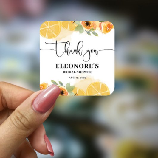 Sticker Carré Elle a trouvé sa soirée de mariage 