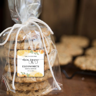 Sticker Carré Elle a trouvé sa Squeeze Bridal Shower 