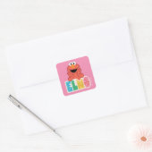 Sticker Carré Elmo Cute & Fun (Enveloppe)