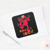 Sticker Carré Elmo | Faire la joyeuse danse (Enveloppe)