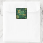 Sticker Carré Elven Stirigh – Sigils in Green (Sac)