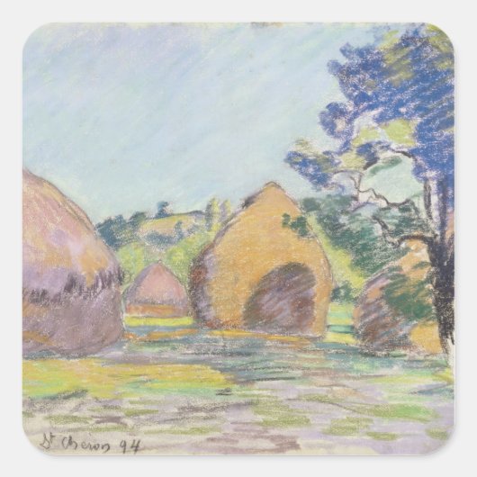 Sticker Carré Emballages à Saint-Cheron (Devant)