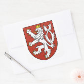 Sticker Carré emblème bohème (Enveloppe)