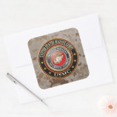 Sticker Carré Emblème USMC [Edition spéciale] [3D] (Enveloppe)