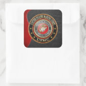 Sticker Carré Emblème USMC [Edition spéciale] [3D] (Sac)
