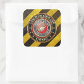 Sticker Carré Emblème USMC [Edition spéciale] [3D] (Sac)