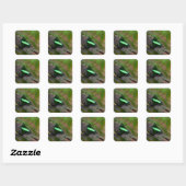 Sticker Carré Emerald Swallowtail (Feuille)