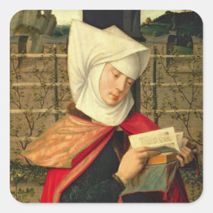 Sticker Carré Emerency, la mère de St Anne, panneau de l'e