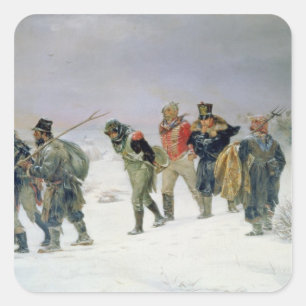 Sticker Carré En 1812, 1874