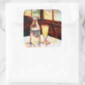 Sticker Carré Encore la vie Absinthe Van Gogh Art (Sac)