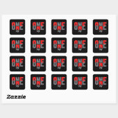 Sticker Carré Encore un Essai (Feuille)