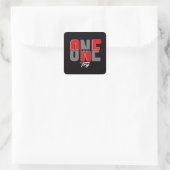 Sticker Carré Encore un Essai (Sac)