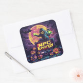 Sticker Carré Énergie NPC | ExDesigner | Halloween (Enveloppe)