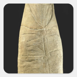 Sticker Carré Enfant en enveloppant des vêtements