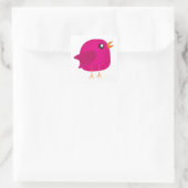 Sticker Carré Enfants mignonette birdy (Sac)