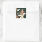 Sticker Carré enfer par hieronymus bosch (Sac)