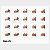 STICKER CARRÉ ENFJ (Feuille)