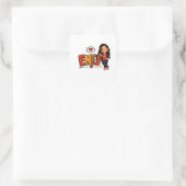 STICKER CARRÉ ENFJ (Sac)