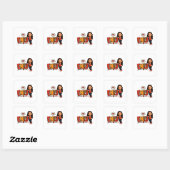 STICKER CARRÉ ENFJ (Feuille)