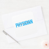 Sticker Carré Engin associé du médecin (Enveloppe)