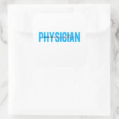 Sticker Carré Engin associé du médecin (Sac)