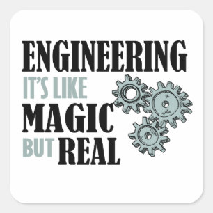 Sticker Carré Engineering