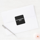 Sticker Carré Enquête 911 (Enveloppe)