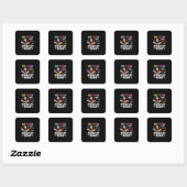 Sticker Carré Enseignant de 2e année 2e année Aventure commence (Feuille)