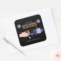 Enseignant de l'intelligence artificielle - homme