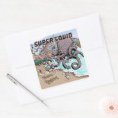 Sticker Carré Ensemble de tickets #2 (Enveloppe)