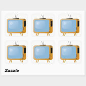 Sticker Carré Ensemble TV (Feuille)