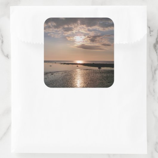 STICKER CARRÉ ENSOLEIL (Sac)