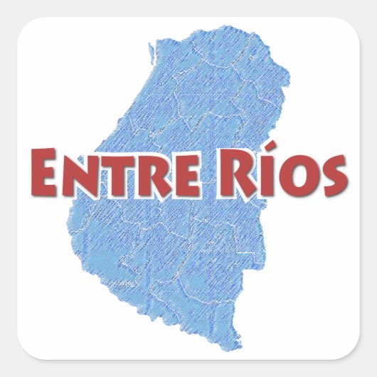 Sticker Carré Entre Ríos (Devant)