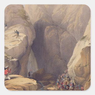 Sticker Carré Entrée au passage de Kojak de Parush, de 'Sket