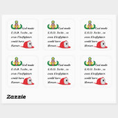 Sticker Carré EOD - Héros de sapeur-pompier (Feuille)