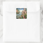 Sticker Carré Épave causée par les démons (Sac)