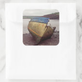 Sticker Carré Épave de bateau (Sac)