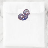 Sticker Carré Epic 'Blue' (Sac)