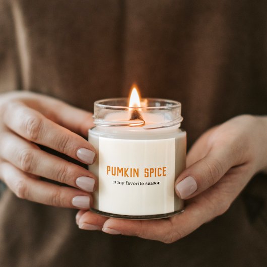 Sticker Carré Épice Citrouille Moderne Est Ma Citation De Saison