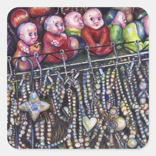 Sticker Carré Épitomiser (Devant)