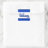 Sticker Carré Équipe Israël - (Sac)