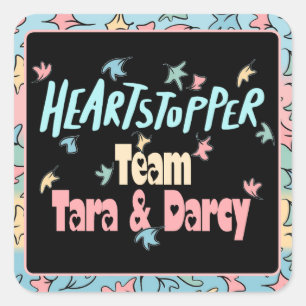Sticker Carré Équipe Tara Et Darcy