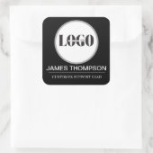 Sticker Carré Équipement de logo personnalisé pour l'employé de  (Sac)