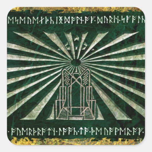 Sticker Carré Erebor Graphic (Devant)