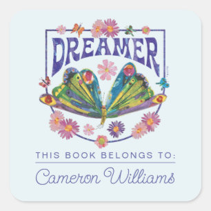 Sticker Carré Eric Carle   Dreamer