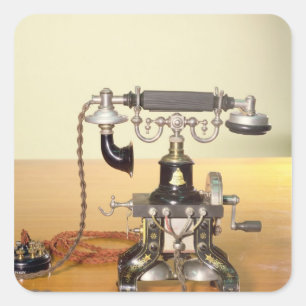 Sticker Carré Ericsson téléphonent, 1890