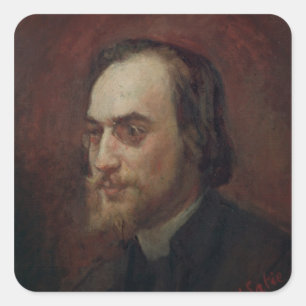 Sticker Carré Erik Satie