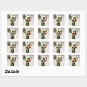 Sticker Carré Erin Go Bragh (Feuille)
